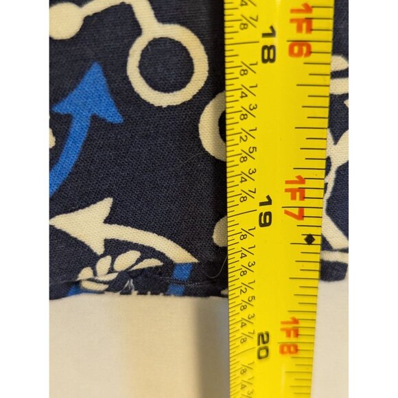 Banana Republic Womens Nautical Anchor Print Skirt - Size 4 - Picture 4 of 7
